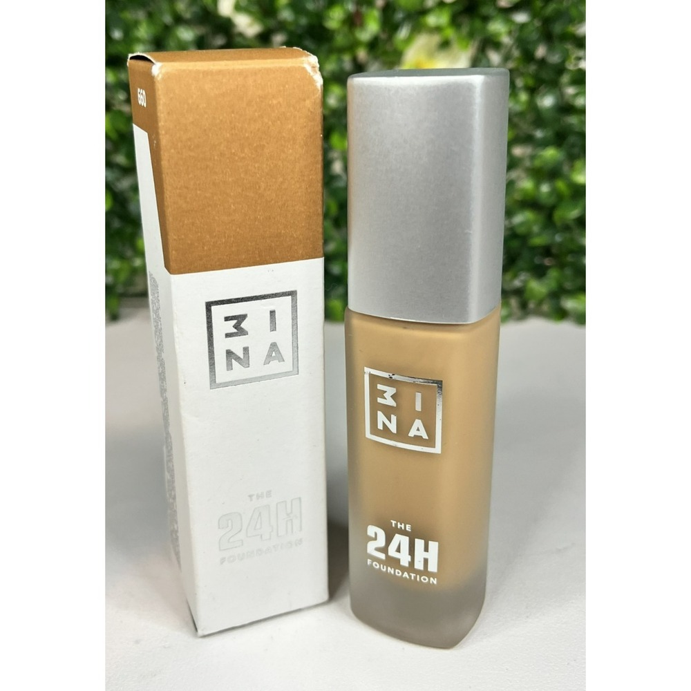 3INA The 24H Foundation #660  Full Size 30 mL / 1.01 oz  - NEW, OPEN BOX - Picture 2 of 3
